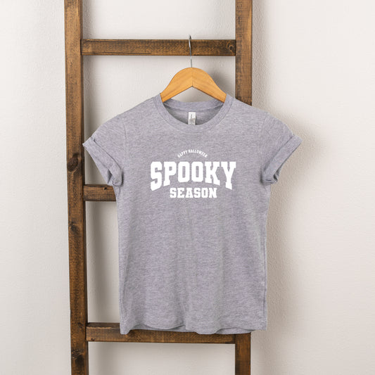 Varsity Spooky Season | Toddler Short Sleeve Crew Neck