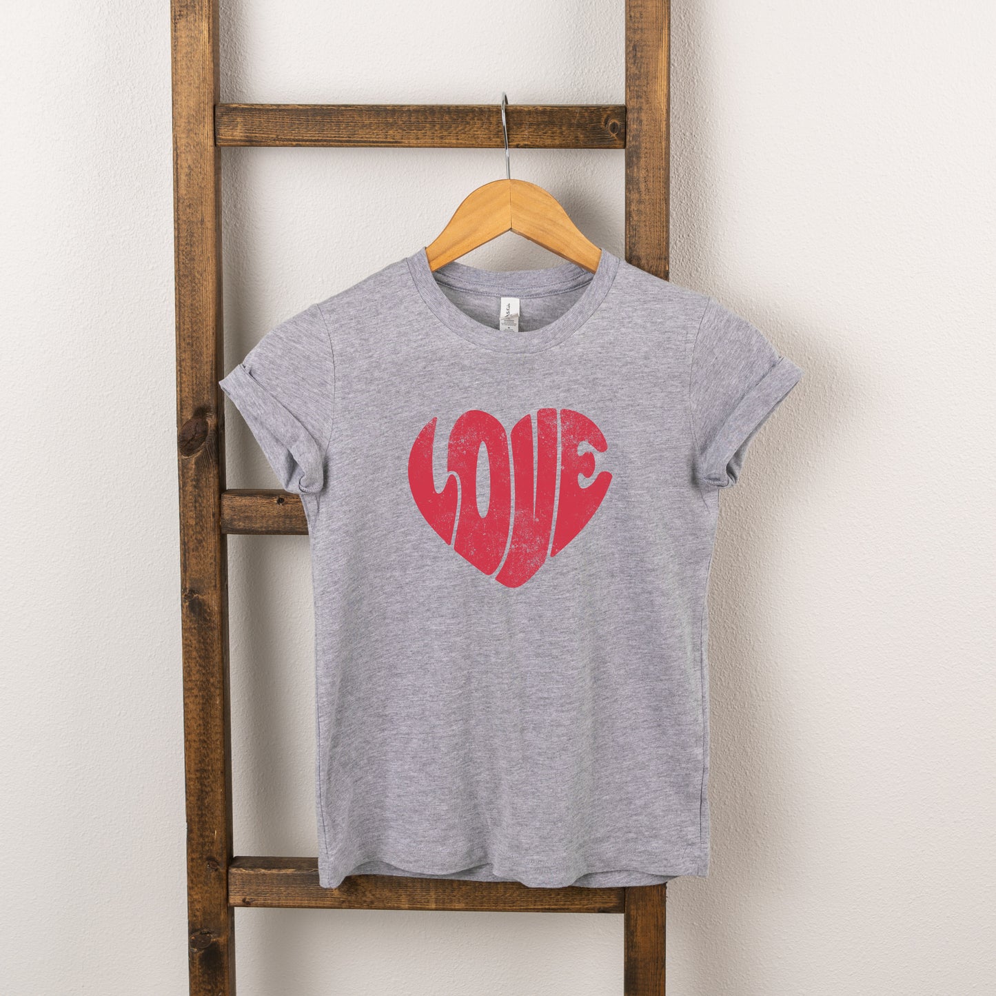 Love Heart | Toddler Short Sleeve Crew Neck