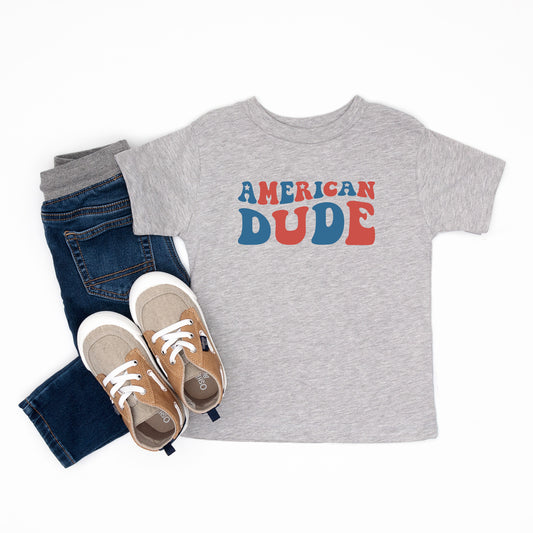 American Dude | Toddler Short Sleeve Crew Neck