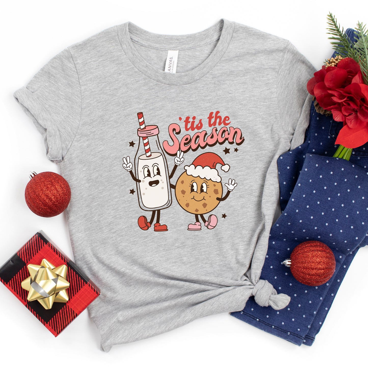 Milk And Cookie Season | Youth Short Sleeve Crew Neck