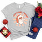 Stay Merry And Bright Santa | Youth Short Sleeve Crew Neck
