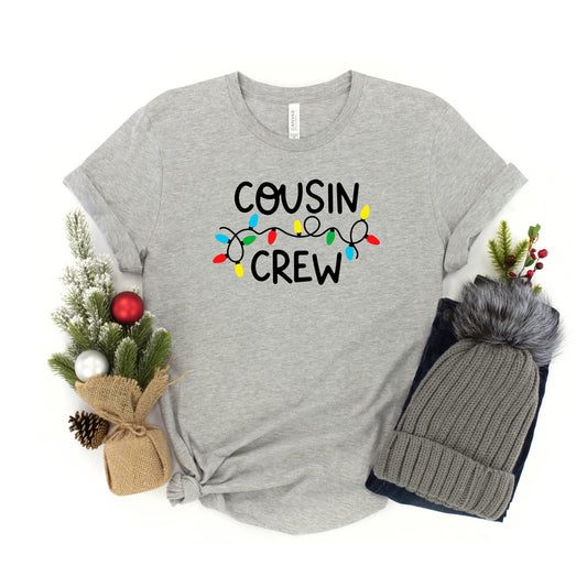 Cousin Crew Lights | Youth Short Sleeve Crew Neck