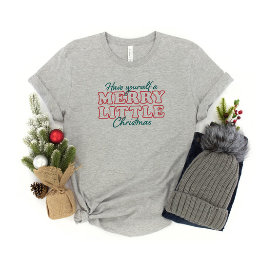 Merry Little Christmas | Youth Short Sleeve Crew Neck
