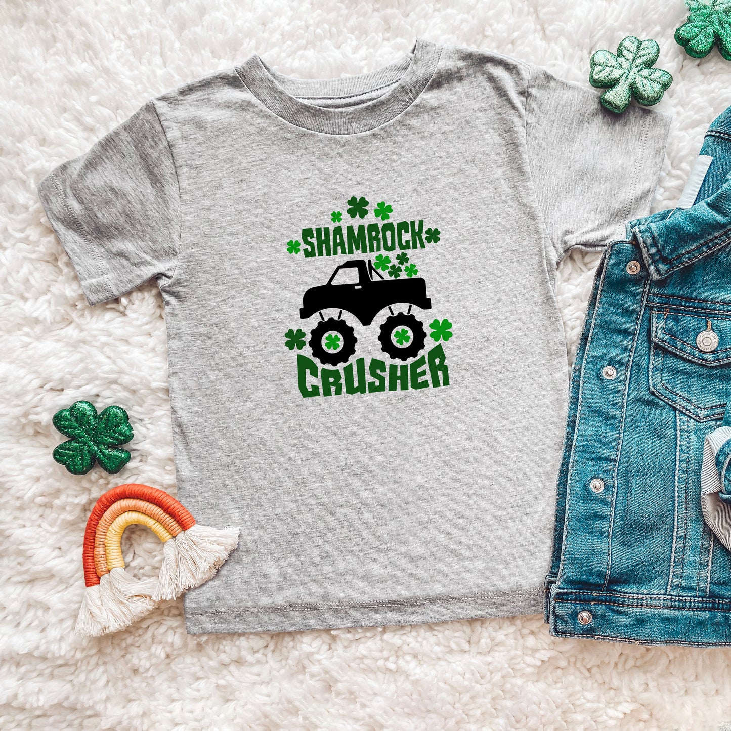 Shamrock Crusher | Toddler Short Sleeve Crew Neck