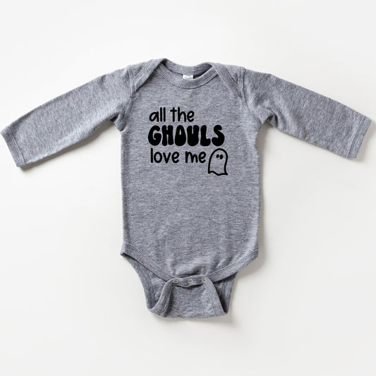 All The Ghouls Ghost | Baby Long Sleeve Onesie