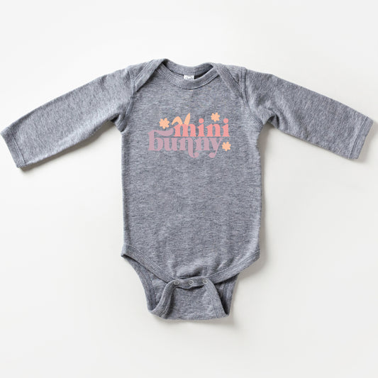 Mini Bunny | Baby Long Sleeve Onesie