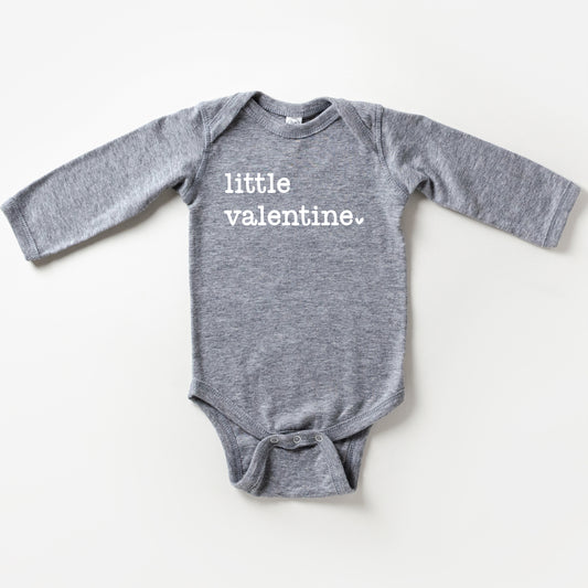 Little Valentine | Baby Long Sleeve Onesie