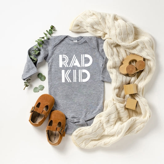 Rad Kid | Baby Long Sleeve Onesie