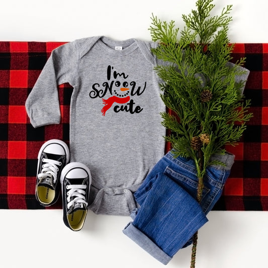I'm Snow Cute | Baby Long Sleeve Onesie