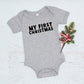 My First Christmas Stars | Baby Onesie