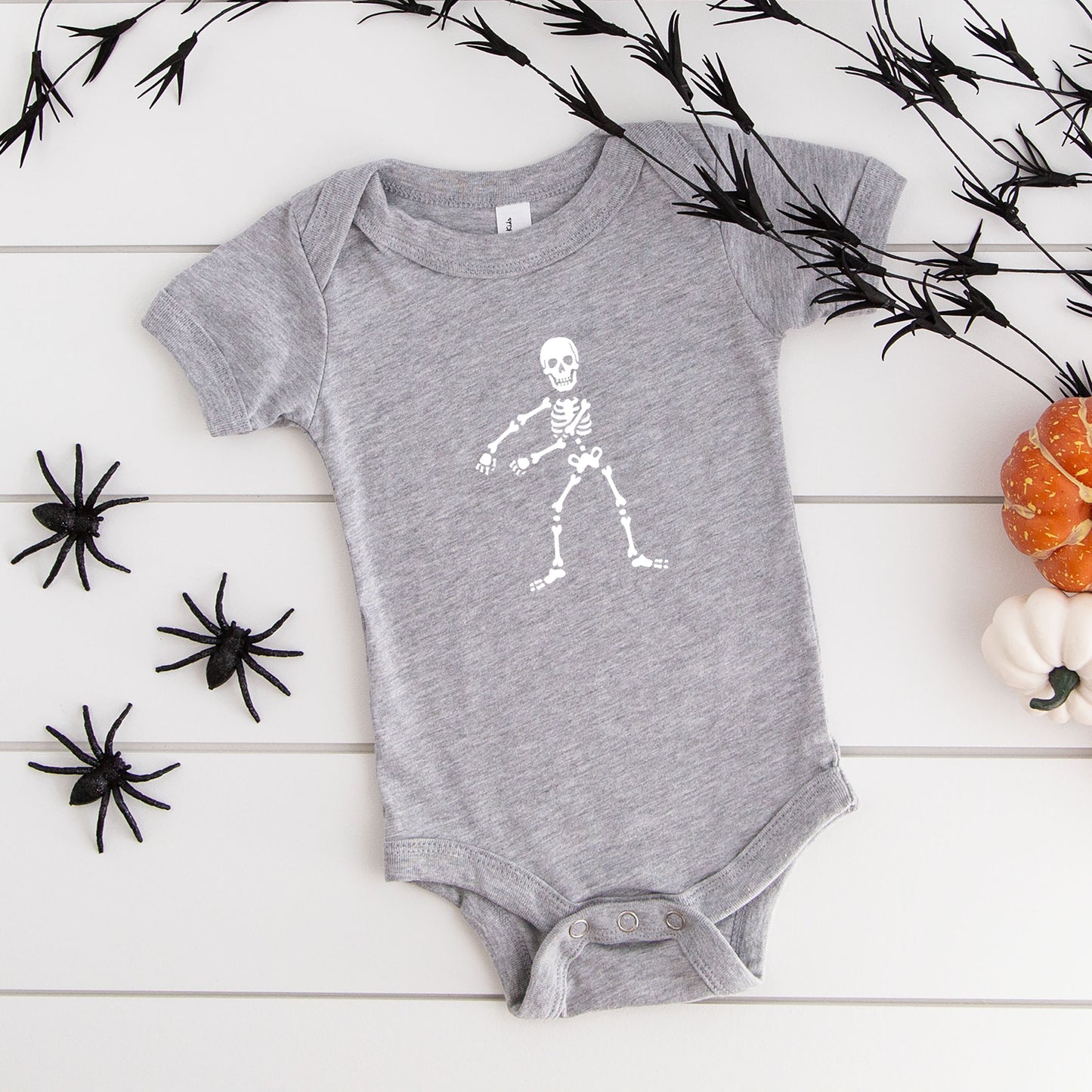 Flossing Skeleton | Baby Onesie