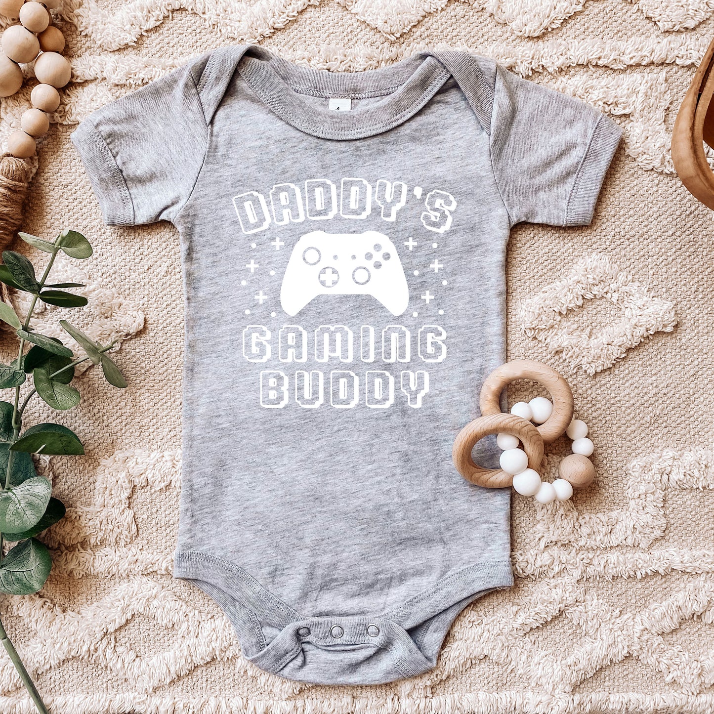 Daddy's Gaming Buddy | Baby Onesie
