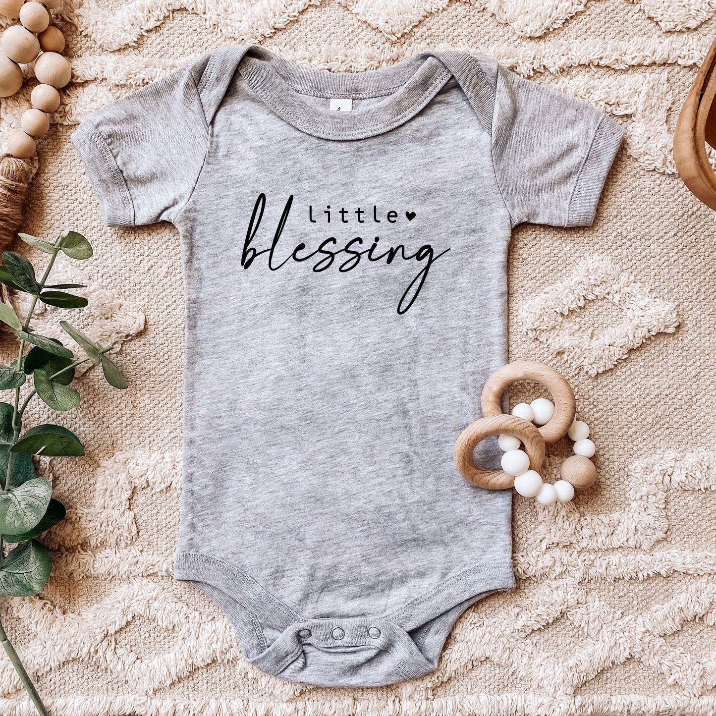 Little Blessing Heart | Baby Onesie