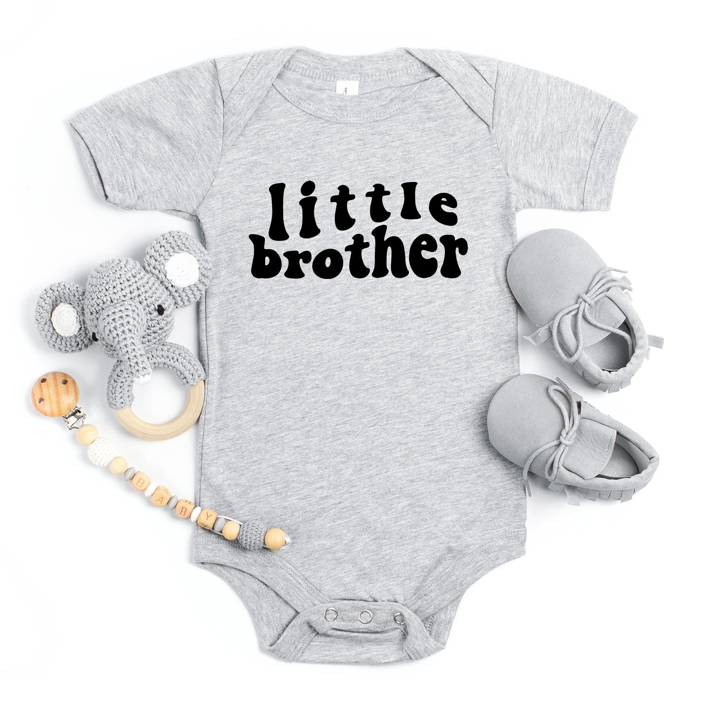 Little Brother Wavy | Baby Onesie