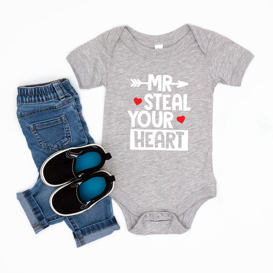 Mr. Steal Your Heart | Baby Onesie