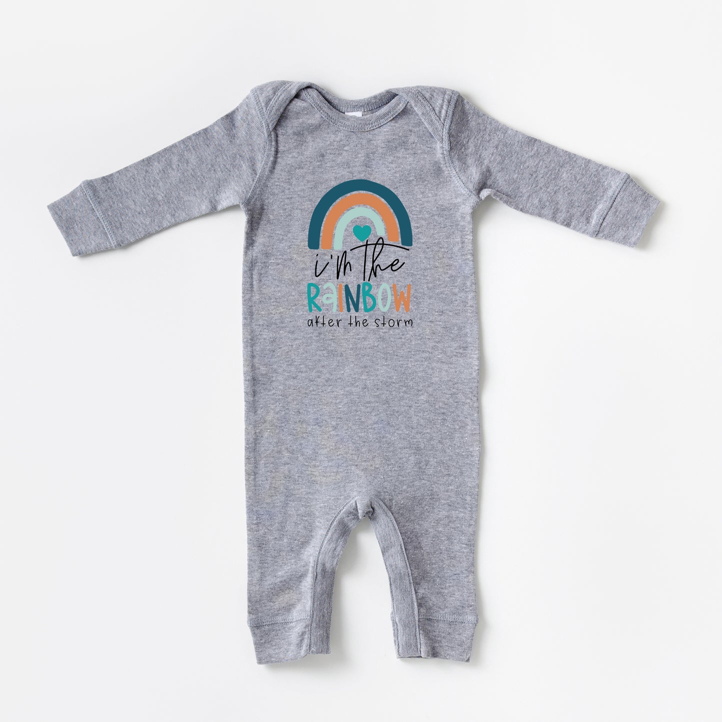 Rainbow After The Storm Boy | Baby Romper