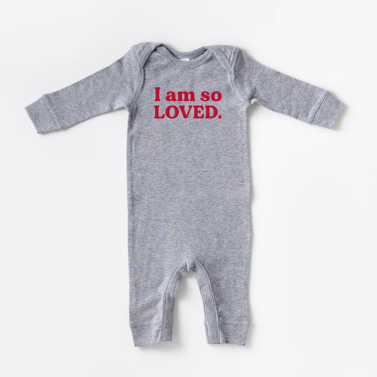 I Am So Loved | Baby Romper
