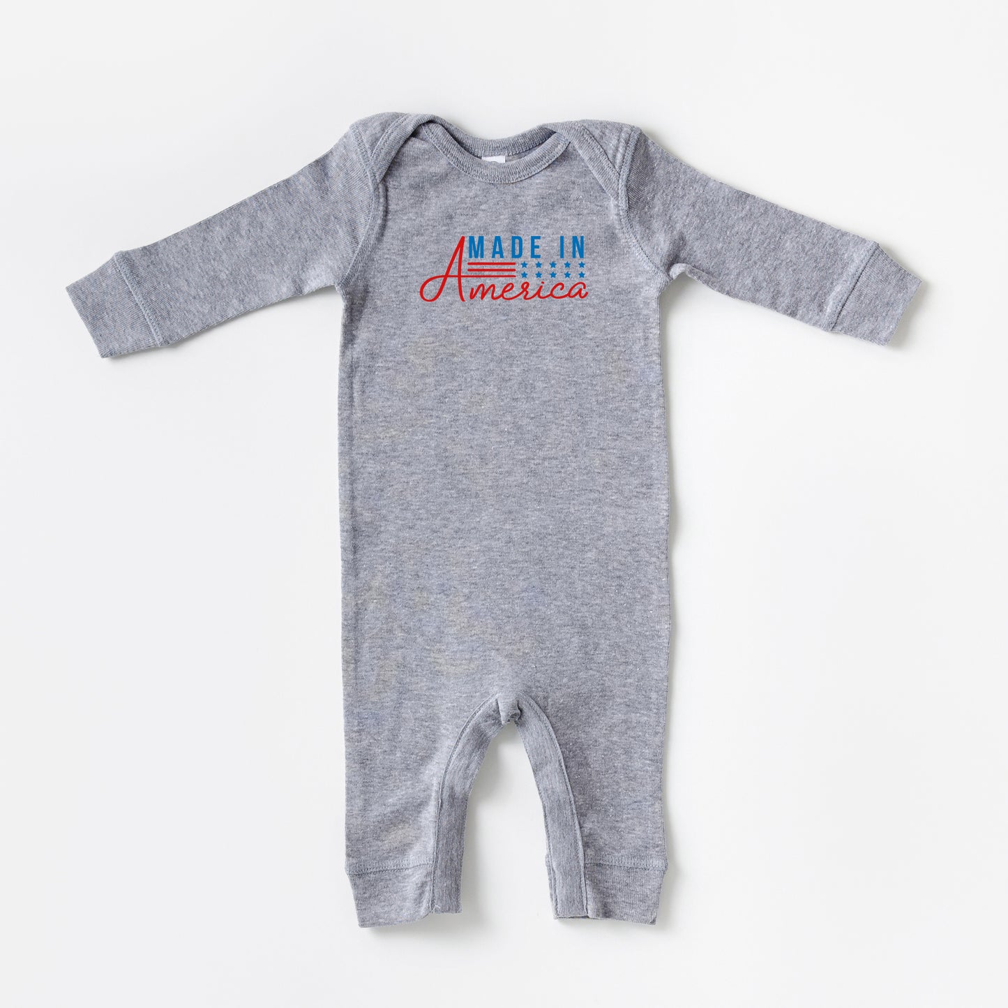 Made In America Stars And Stripes | Baby Romper