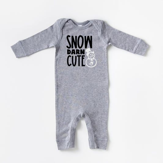 Snow Darn Cute Glitter | Baby Romper