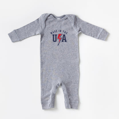USA Lightning Bolt | Baby Romper