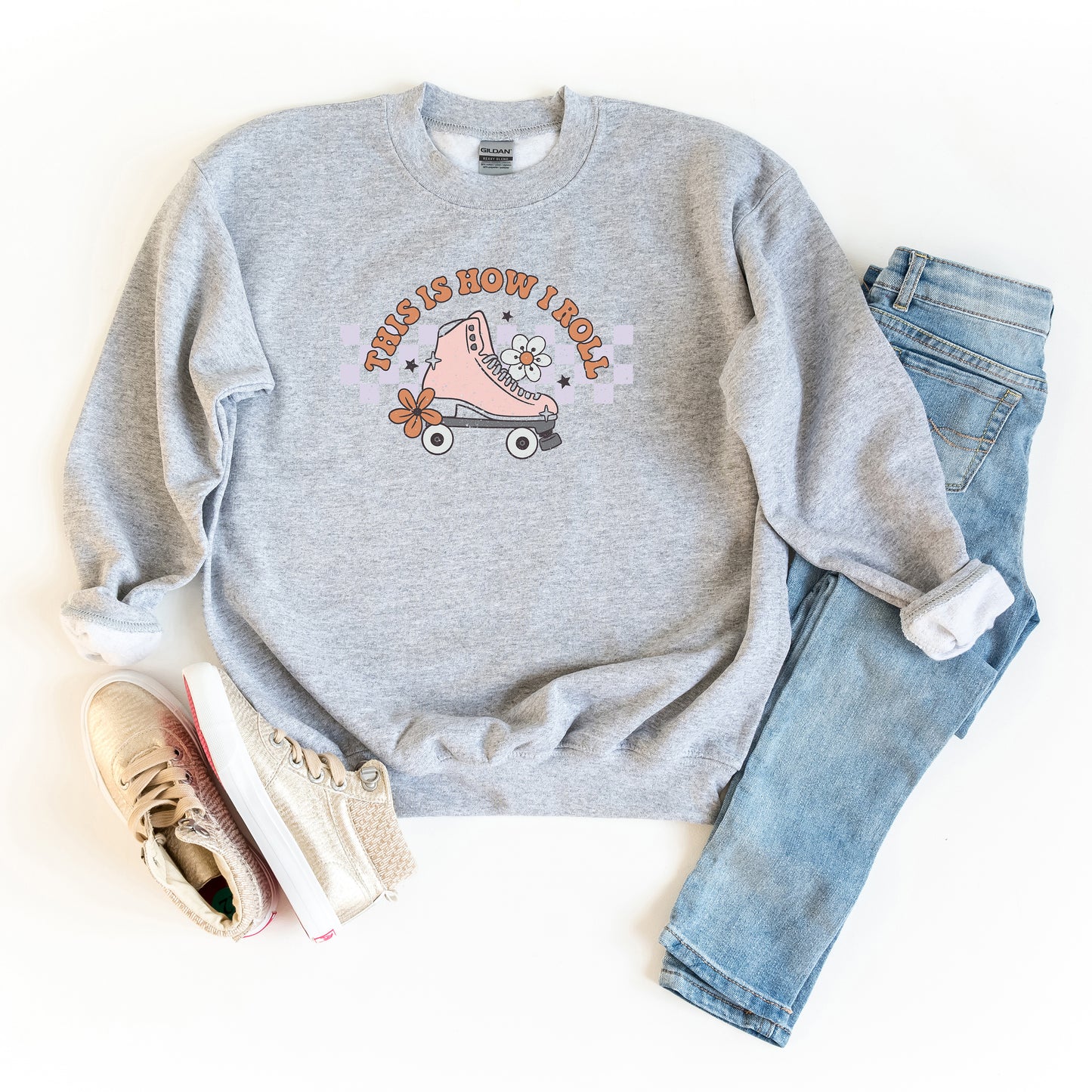 This Is How I Roll Rollerskate | Youth Sweatshirt
