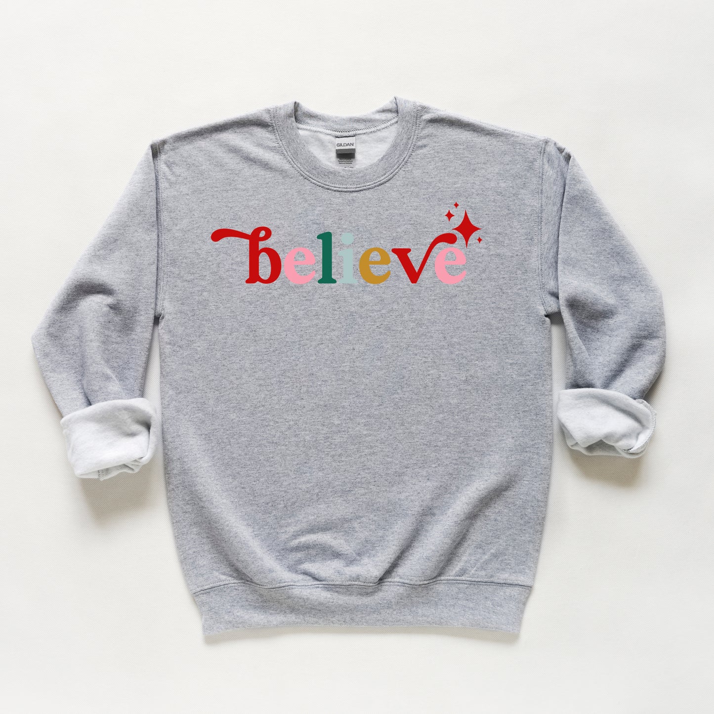Believe Colorful | Youth Sweatshirt