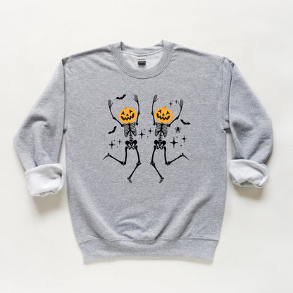 Pumpkin Skeleton | Youth Sweatshirt