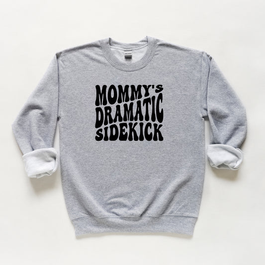 Mommy's Dramatic Sidekick | Youth Sweatshirt