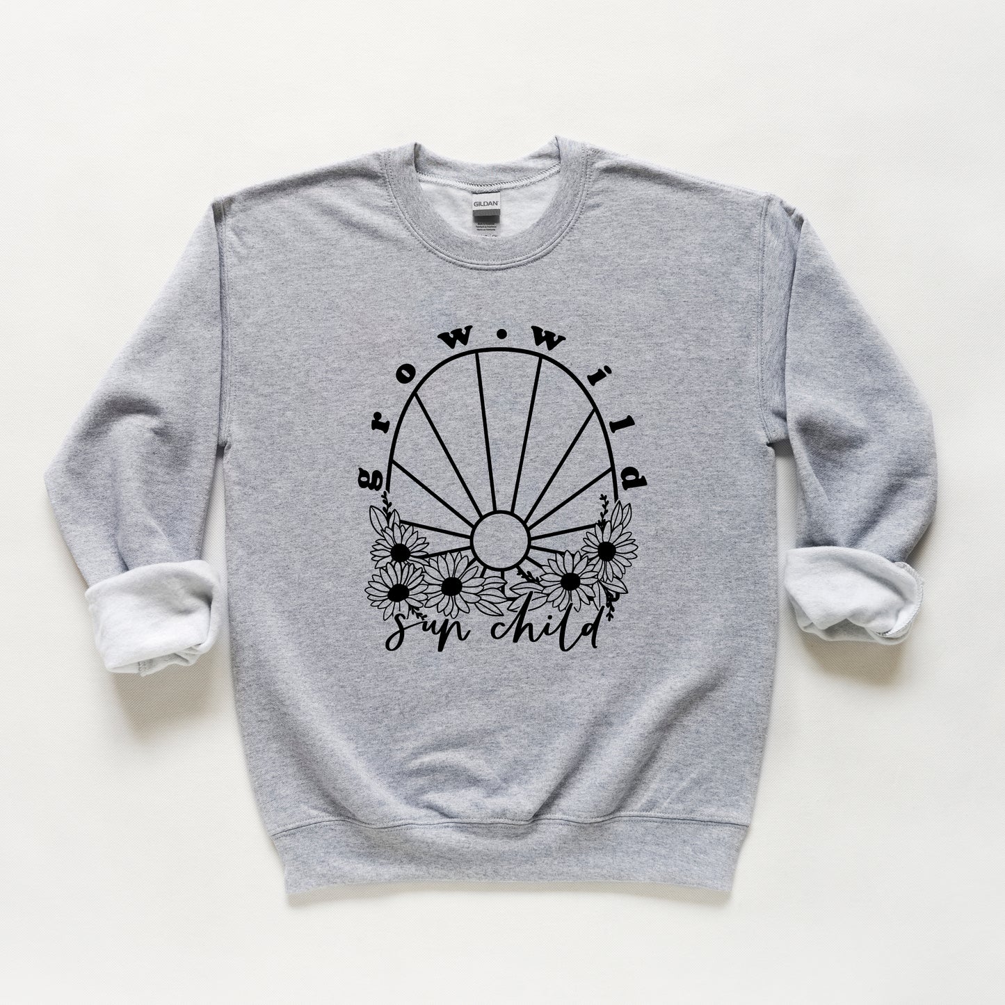 Grow Wild Sun Child | Youth Sweatshirt