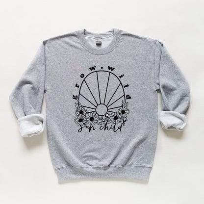 Grow Wild Sun Child | Youth Sweatshirt