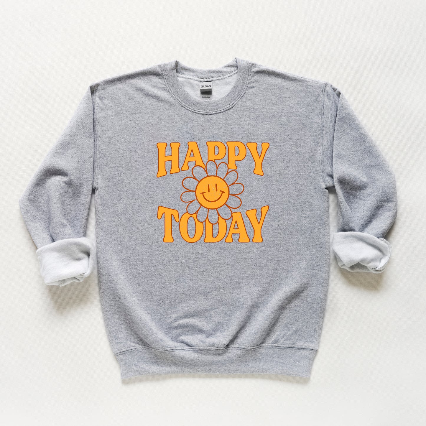 Happy Today Flower | Youth Sweatshirt