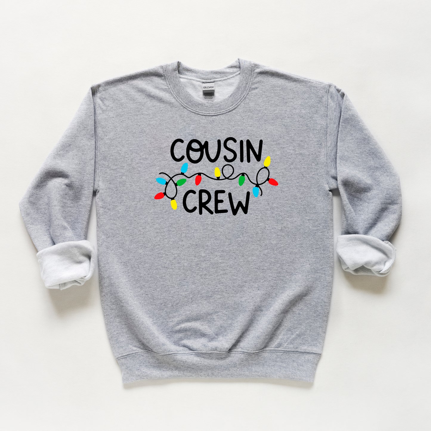 Cousin Crew Lights | Youth Sweatshirt