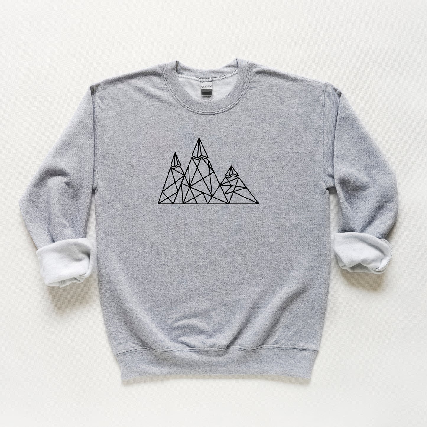 Geometric Mountains | Youth Sweatshirt