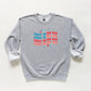 Party In The USA Wavy | Youth Sweatshirt