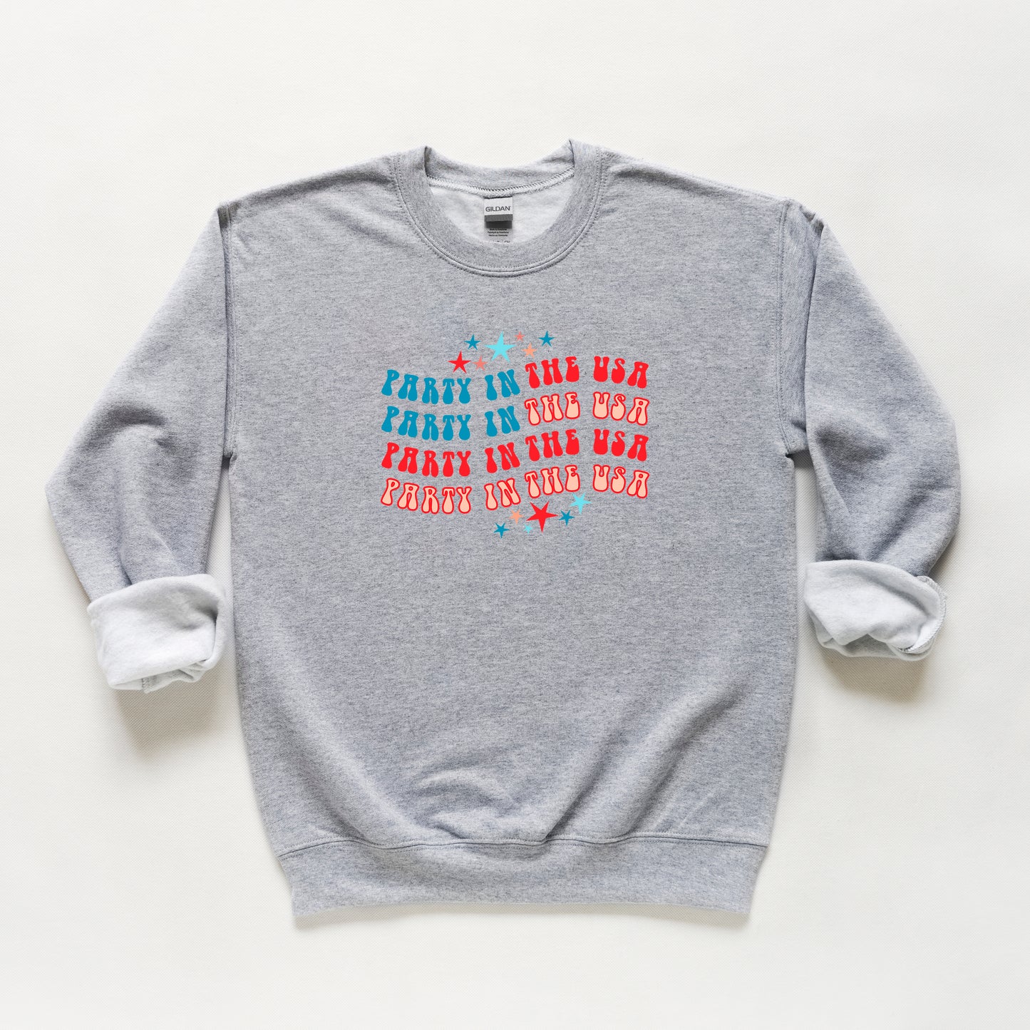 Party In The USA Wavy | Youth Sweatshirt