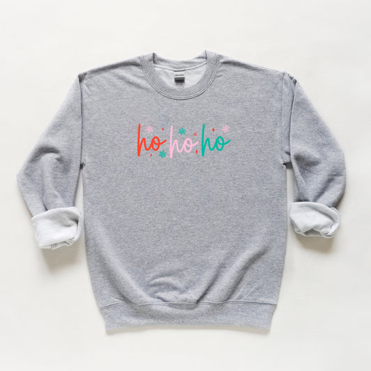 Ho Ho Ho Colorful | Youth Sweatshirt