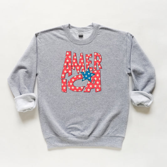 America Bold Stars | Youth Sweatshirt