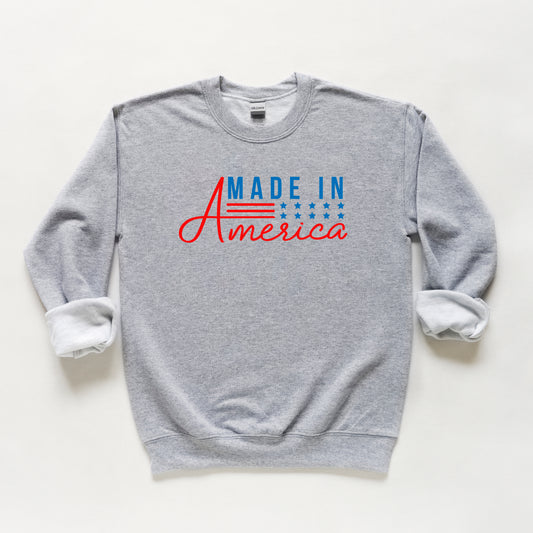 Made In America Stars And Stripes | Youth Sweatshirt