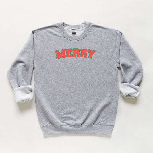 Merry Varsity | Youth Sweatshirt