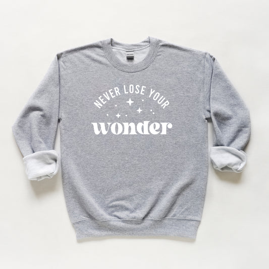 Never Lose Your Wonder | Youth Sweatshirt
