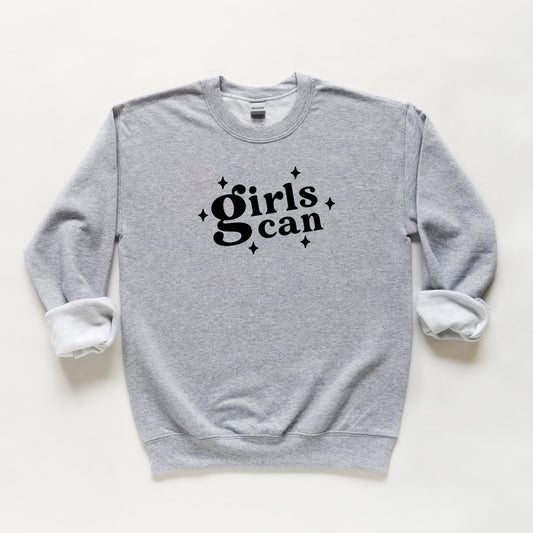 Girls Can | Youth Sweatshirt