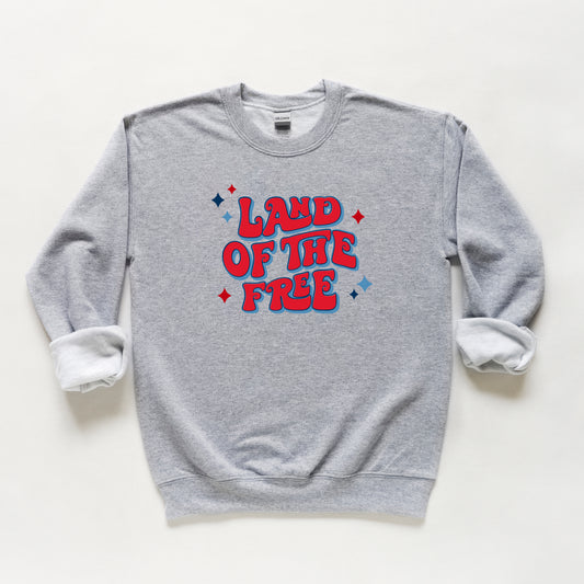 Land Of The Free Retro | Youth Sweatshirt