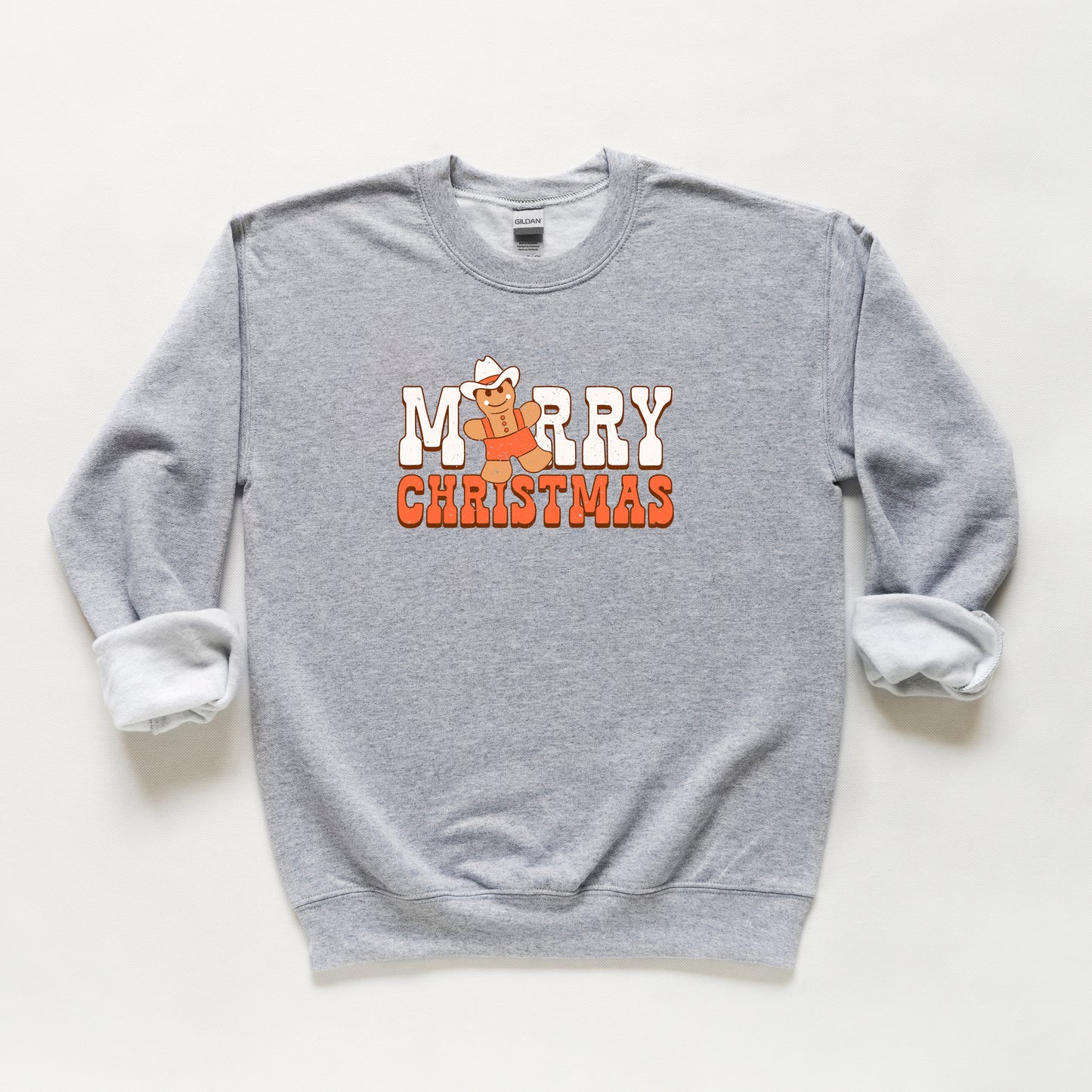 Merry Christmas Gingerbread | Youth Sweatshirt