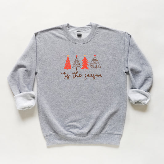 Tis The Season Trees | Youth Sweatshirt
