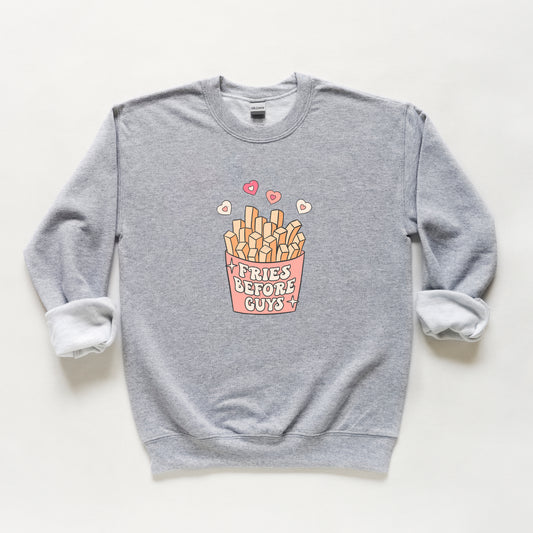 Fries Before Guys | Youth Sweatshirt