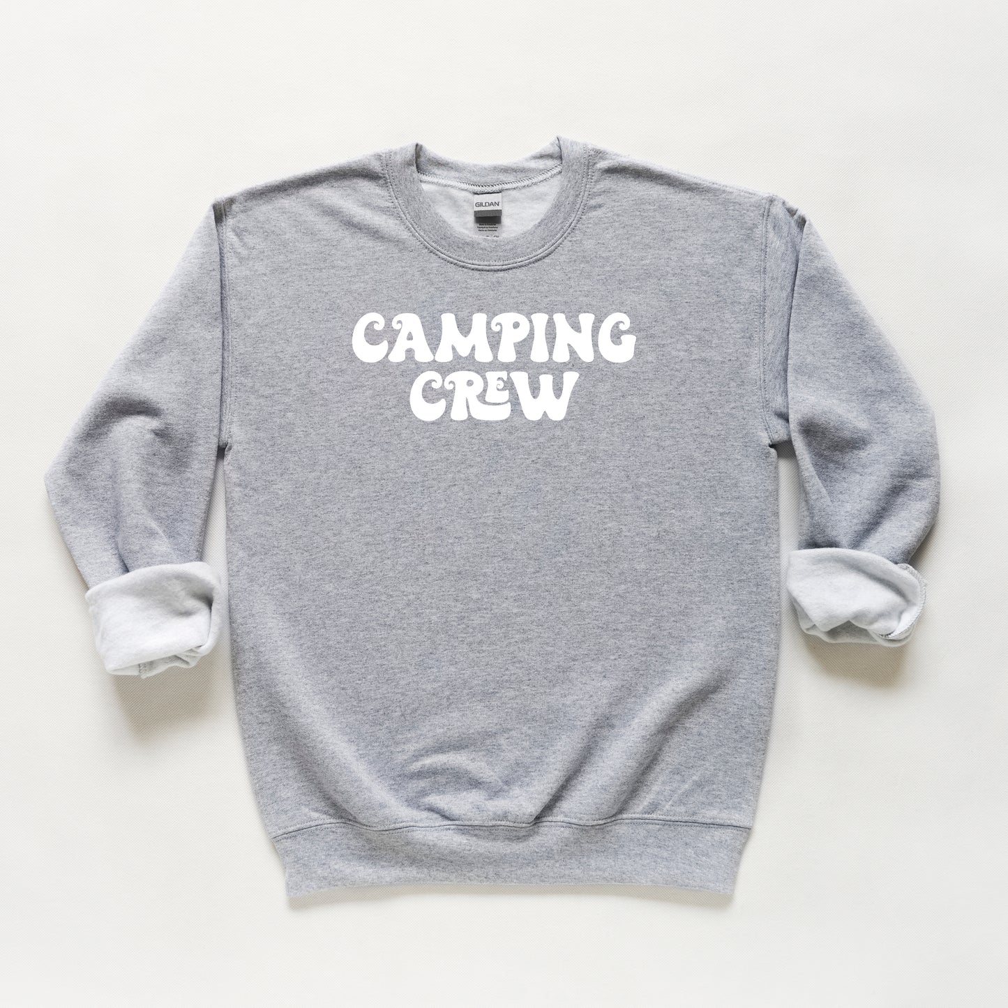 Camping Crew Retro | Youth Sweatshirt