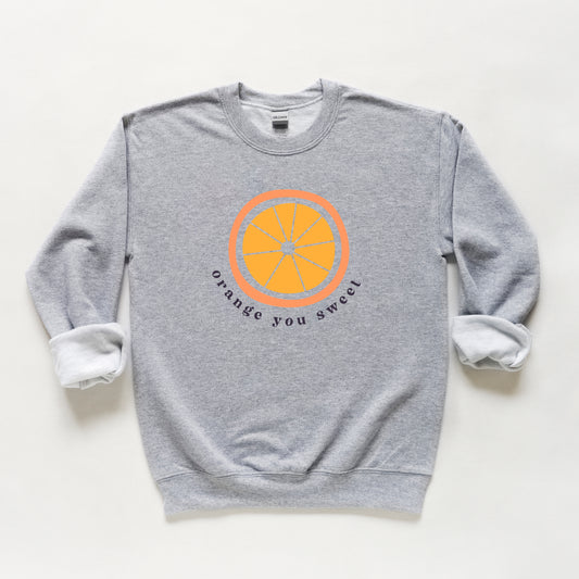 Orange You Sweet | Youth Sweatshirt