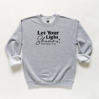 Let Your Light Shine Stars | Youth Sweatshirt