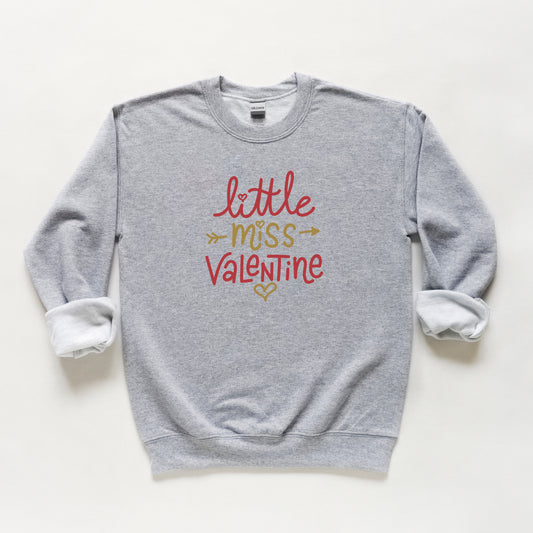 Little Miss Valentine | Youth Sweatshirt