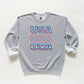 USA Stacked Colorful | Youth Sweatshirt